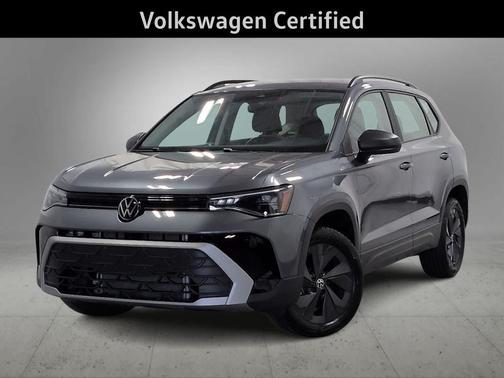 Platinum Gray Metallic 2025 Volkswagen Taos 1.5T S