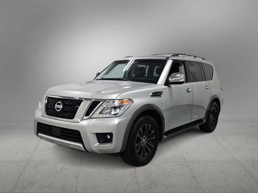 Brilliant Silver 2017 Nissan Armada Platinum