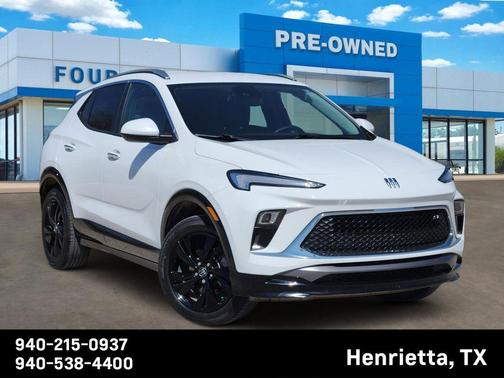 Summit White 2024 Buick Encore GX Sport Touring