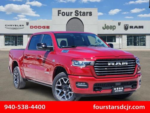 Molten Red Pearlcoat 2026 RAM 1500 Laramie