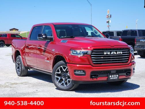 Molten Red Pearlcoat 2026 RAM 1500 Laramie