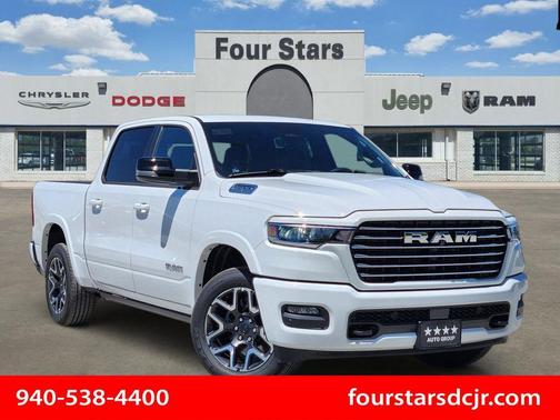 Bright White Clearcoat 2026 RAM 1500 Laramie
