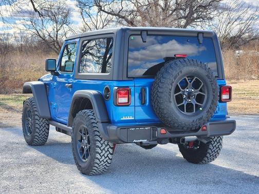 Hydro Blue Pearl 2026 Jeep Wrangler Sport