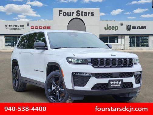 Bright White Clearcoat 2026 Jeep Grand Cherokee L Limited