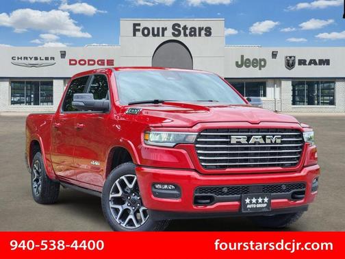 Molten Red Pearlcoat 2026 RAM 1500 Laramie