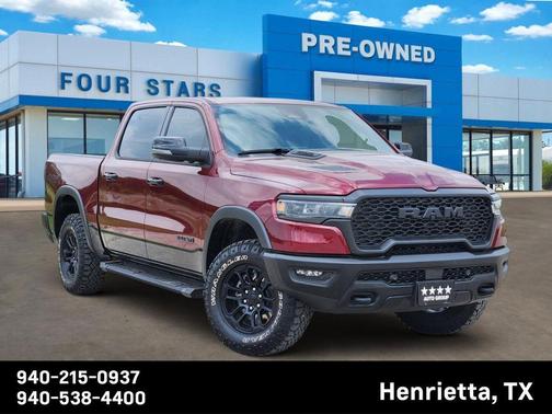 Delmonico Red Pearlcoat 2026 RAM 1500 Rebel