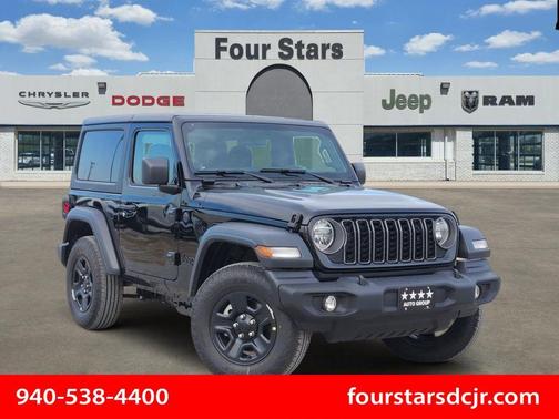 Black Clearcoat 2026 Jeep Wrangler Sport