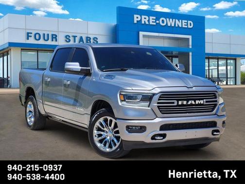 Billet Silver Metallic Clearcoat 2023 RAM 1500 Laramie