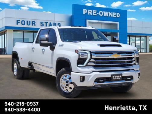 Summit White 2024 Chevrolet Silverado 3500 High Country