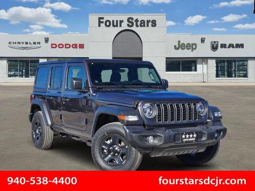 Granite Crystal Clearcoat Metallic 2026 Jeep Wrangler Sport