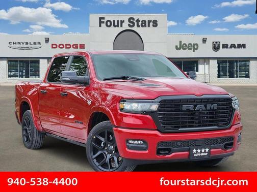 Molten Red Pearlcoat 2026 RAM 1500 Laramie