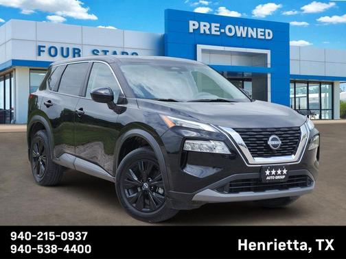 Black 2023 Nissan Rogue SV