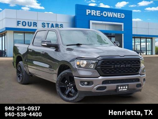 Granite Crystal Clearcoat Metallic 2022 RAM 1500 Big Horn