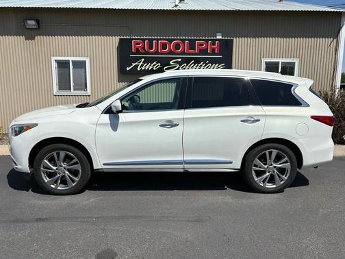Pearl White 2013 INFINITI JX35 Base