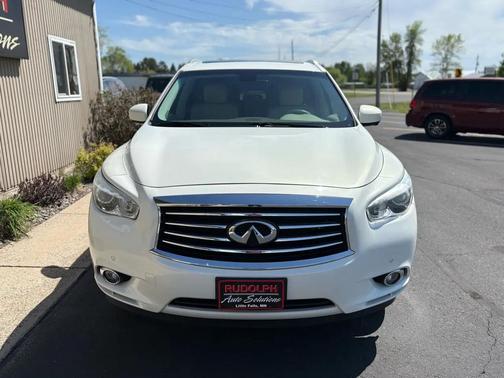 Pearl White 2013 INFINITI JX35 Base