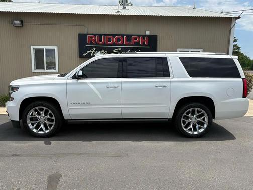 Pearl White 2020 Chevrolet Suburban Premier