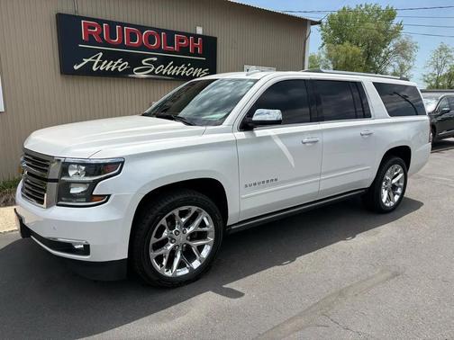 Pearl White 2020 Chevrolet Suburban Premier