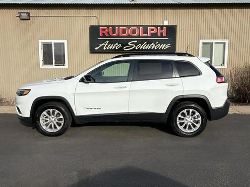 Bright White Clearcoat 2022 Jeep Cherokee Latitude Lux