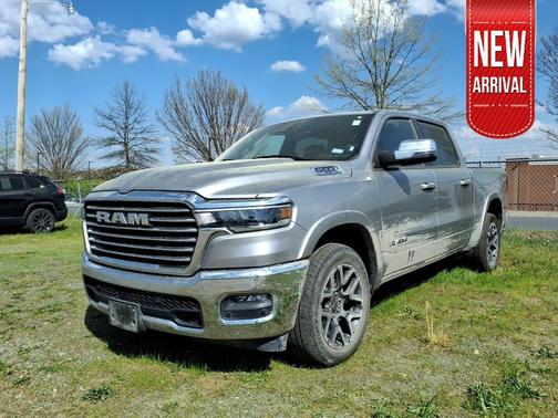 Billet Silver Metallic Clearcoat 2025 RAM 1500 Laramie