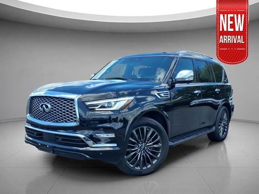 Black Obsidian 2023 INFINITI QX80 SENSORY AWD
