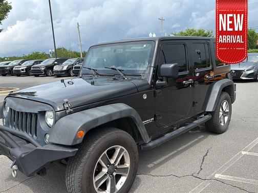 Black Clearcoat 2016 Jeep Wrangler Unlimited Sport