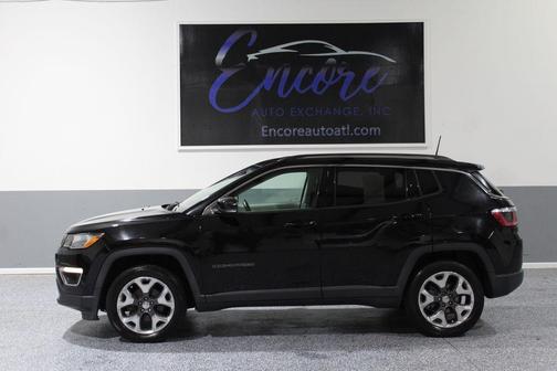 Diamond Black Crystal Pearlcoat 2018 Jeep Compass Limited