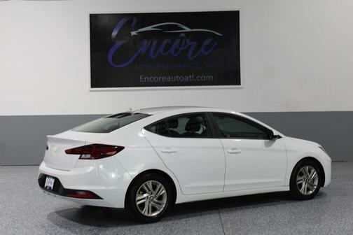 Quartz White Pearl 2019 Hyundai ELANTRA SEL