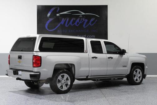 Silver Ice Metallic 2018 Chevrolet Silverado 1500 Custom