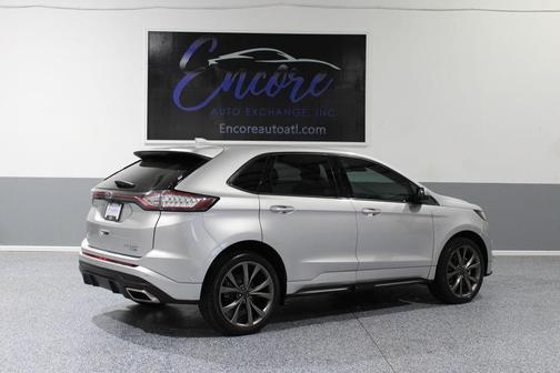 Ingot Silver Metallic 2018 Ford Edge Sport