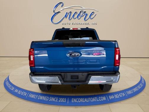 Atlas Blue Metallic 2022 Ford F-150 XLT