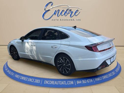 Quartz White 2021 Hyundai SONATA Limited