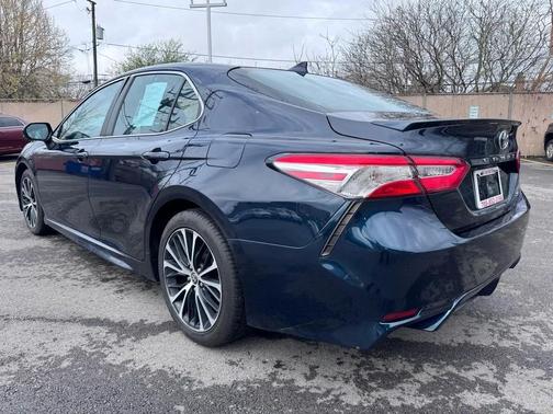 Blue 2020 Toyota Camry SE
