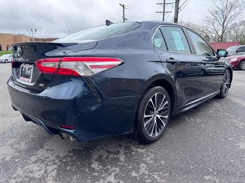 Blue 2020 Toyota Camry SE