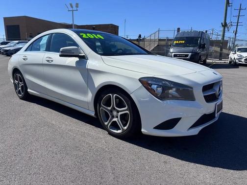 Cirrus White 2014 Mercedes-Benz CLA-Class 4MATIC