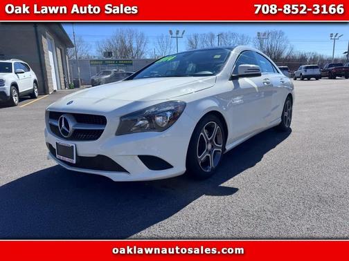 Cirrus White 2014 Mercedes-Benz CLA-Class 4MATIC