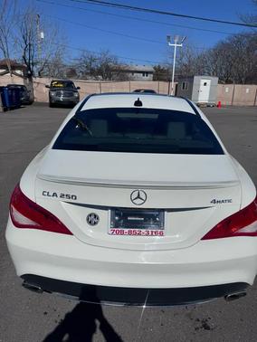 Cirrus White 2014 Mercedes-Benz CLA-Class 4MATIC