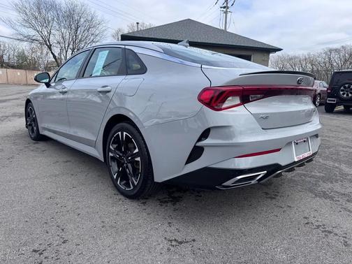 Wolf Gray 2021 Kia K5 GT-Line