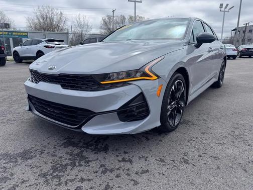 Wolf Gray 2021 Kia K5 GT-Line