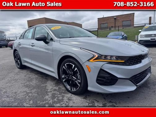 Wolf Gray 2021 Kia K5 GT-Line