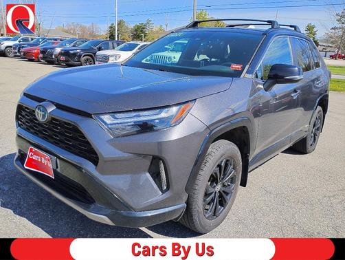 Gray 2022 Toyota RAV4 Hybrid XSE