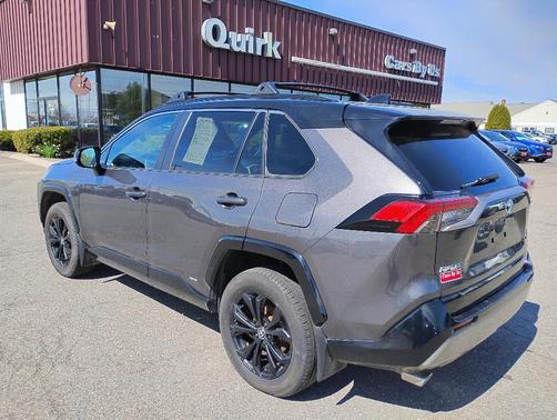 Gray 2022 Toyota RAV4 Hybrid XSE