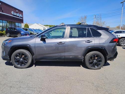 Gray 2022 Toyota RAV4 Hybrid XSE