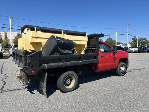 Red 2015 Chevrolet Silverado 3500 WT