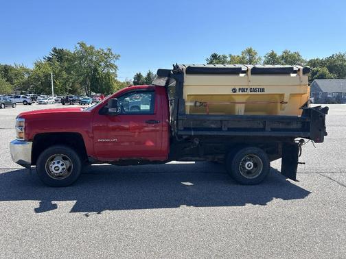 Red 2015 Chevrolet Silverado 3500 WT