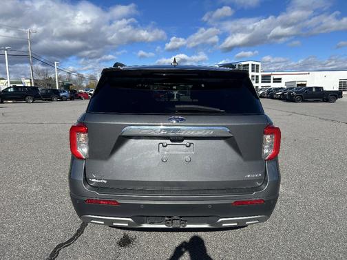 Gray 2023 Ford Explorer XLT