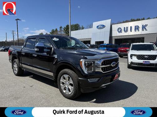 Black 2022 Ford F-150 Platinum