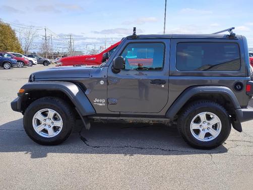 Gray 2021 Jeep Wrangler Sport