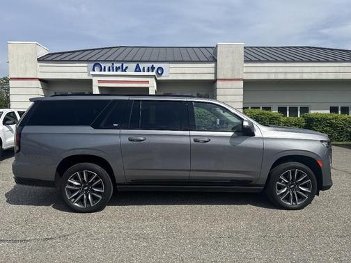 Gray 2022 Cadillac Escalade ESV Sport