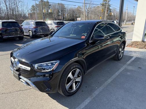 Black 2022 Mercedes-Benz GLC 300 4MATIC Coupe