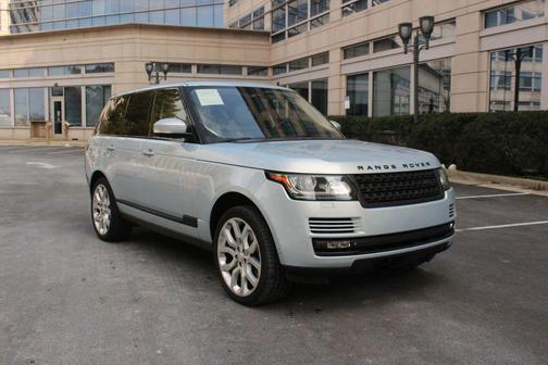 Silver 2014 Land Rover Range Rover 5.0L Supercharged